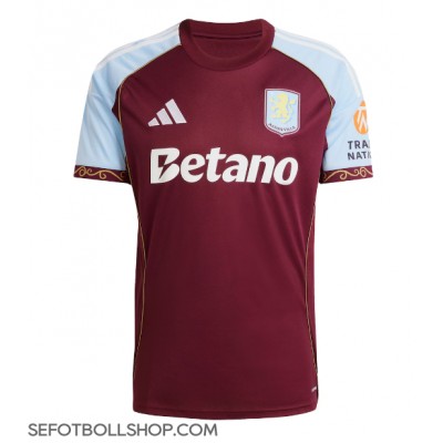 Billiga Aston Villa Jadon Sancho #19 Hemma fotbollskläder 2025-26 Kortärmad Billiga Aston Villa Jadon Sancho #19 Hemma fotbollskläder 2025-26 Kortärmad